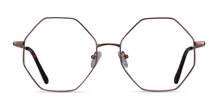Imagine Bronze Metal Eyeglass Frames from EyeBuyDirect