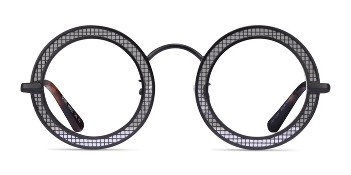 Spoke Matte Black Métal Montures de lunettes de vue d'EyeBuyDirect