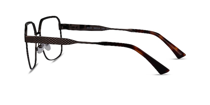 Gear Gunmetal Metal Eyeglass Frames from EyeBuyDirect
