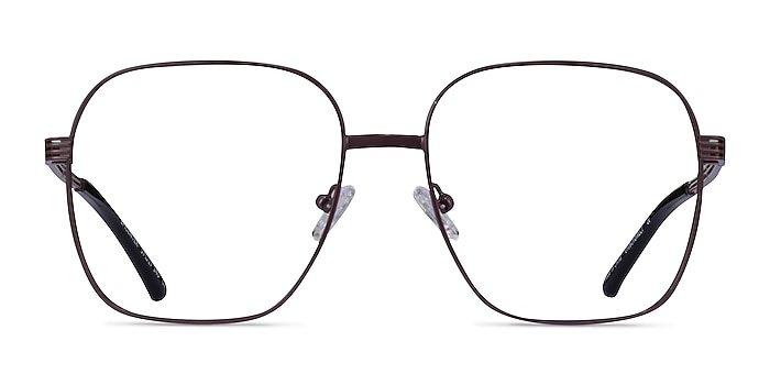 Epicenter Brown Black Metal Eyeglass Frames from EyeBuyDirect