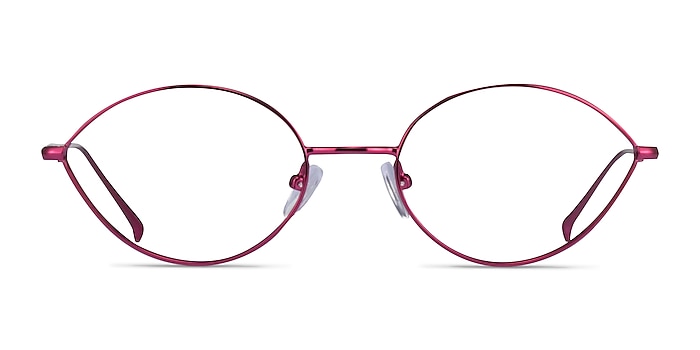Aperture Clear Purple Metal Eyeglass Frames from EyeBuyDirect
