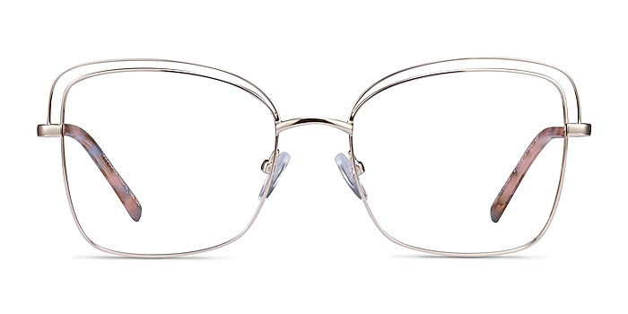 Oscillate Doré Métal Montures de lunettes de vue d'EyeBuyDirect