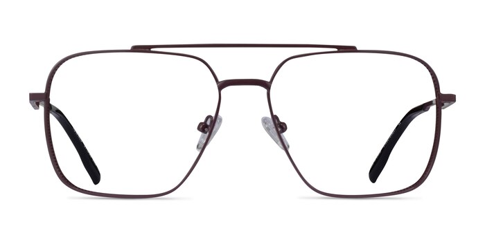 Townes Brown Black Métal Montures de lunettes de vue d'EyeBuyDirect