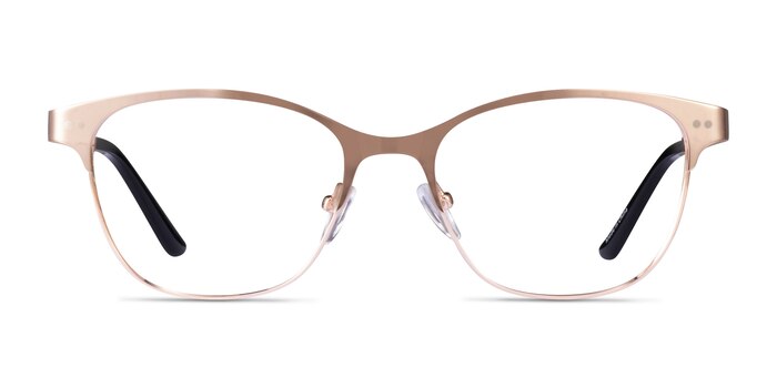 Digital Or rose Métal Montures de lunettes de vue d'EyeBuyDirect