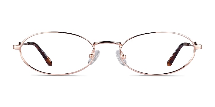Juliet Rose Gold Metal Eyeglass Frames from EyeBuyDirect