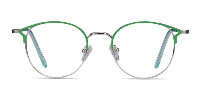 Jive Green Metal Eyeglass Frames from EyeBuyDirect