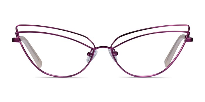 Mila Violet Métal Montures de lunettes de vue d'EyeBuyDirect
