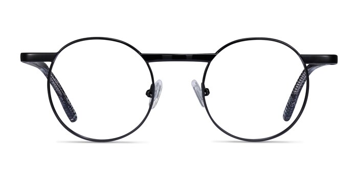 Task Noir Métal Montures de lunettes de vue d'EyeBuyDirect