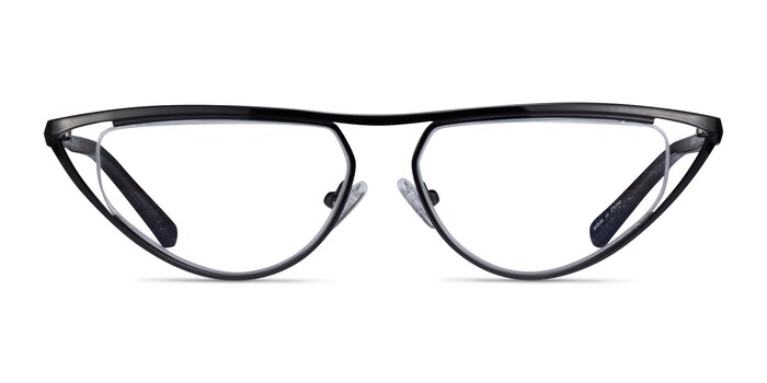 Loom Black Metal Eyeglass Frames from EyeBuyDirect