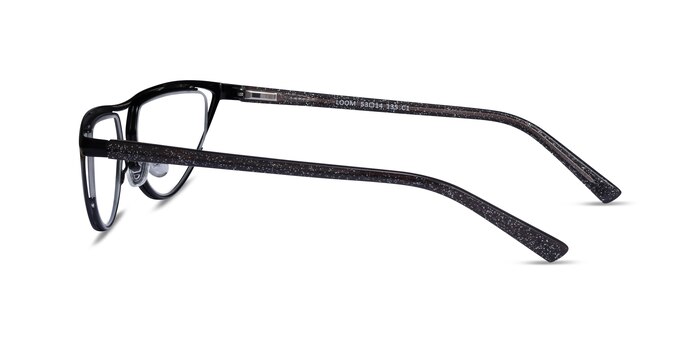 Loom Noir Métal Montures de lunettes de vue d'EyeBuyDirect