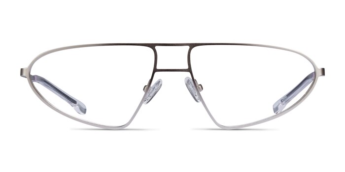 Proto Silver Black Métal Montures de lunettes de vue d'EyeBuyDirect