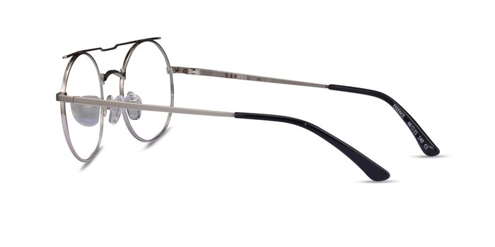 Essence Silver Black Métal Montures de lunettes de vue d'EyeBuyDirect