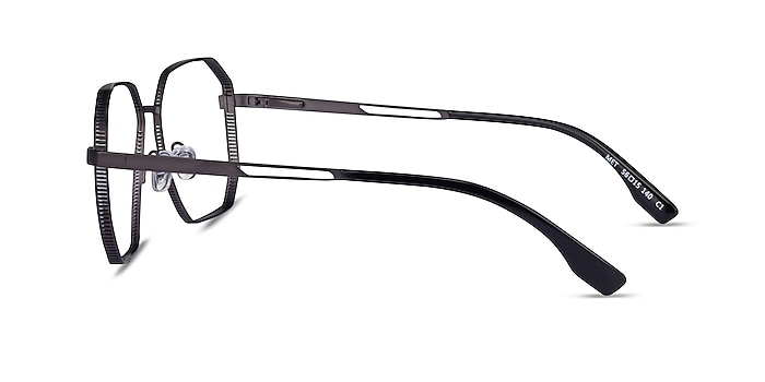 Met Gunmetal Blue Metal Eyeglass Frames from EyeBuyDirect