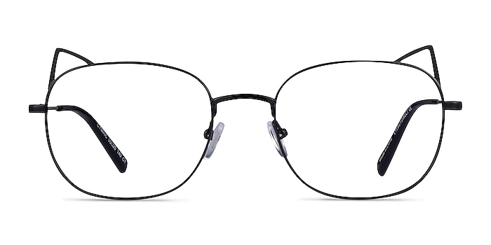 Cymric Black Metal Eyeglass Frames from EyeBuyDirect
