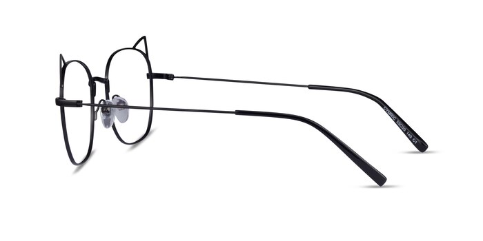 Cymric Noir Métal Montures de lunettes de vue d'EyeBuyDirect