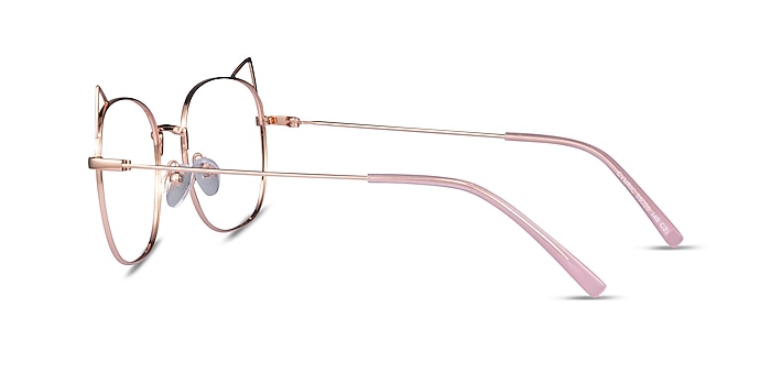 Cymric Rose Gold Metal Eyeglass Frames from EyeBuyDirect