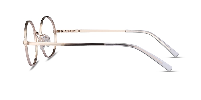 Merrill Gold Metal Eyeglass Frames from EyeBuyDirect