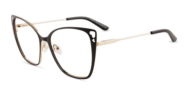 Black Truly -  Metal Eyeglasses