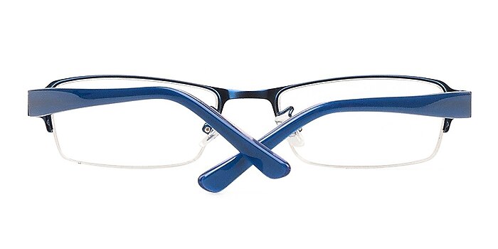 Blue August -  Classic Metal Eyeglasses