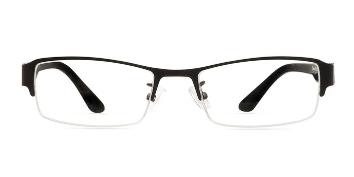 Ayaan Noir Métal Montures de lunettes de vue d'EyeBuyDirect