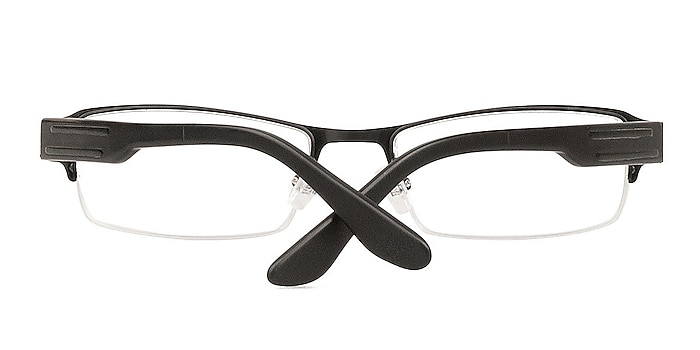 Black Ayaan -  Classic Metal Eyeglasses