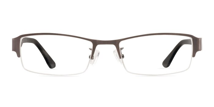 Ayaan Gunmetal Métal Montures de lunettes de vue d'EyeBuyDirect
