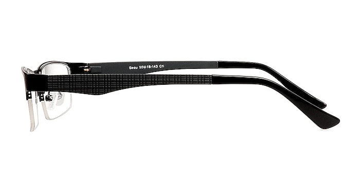 Beau Noir Plastic-metal Montures de lunettes de vue d'EyeBuyDirect