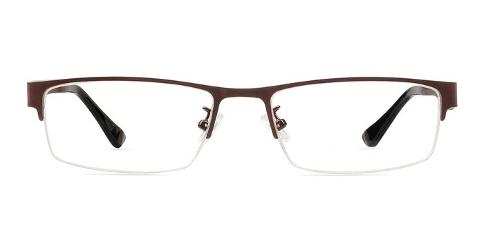Beau Café Métal Montures de lunettes de vue d'EyeBuyDirect