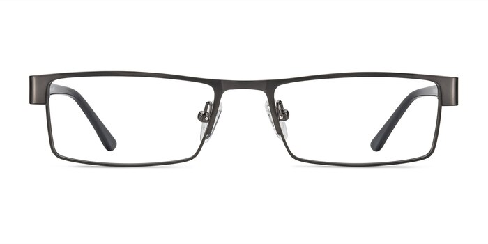 Bennett Gunmetal Métal Montures de lunettes de vue d'EyeBuyDirect