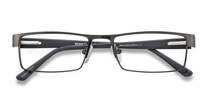 Gunmetal Bennett -  Classiques Métal Lunettes de vue