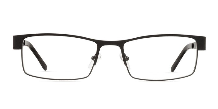 Blaise Noir Métal Montures de lunettes de vue d'EyeBuyDirect
