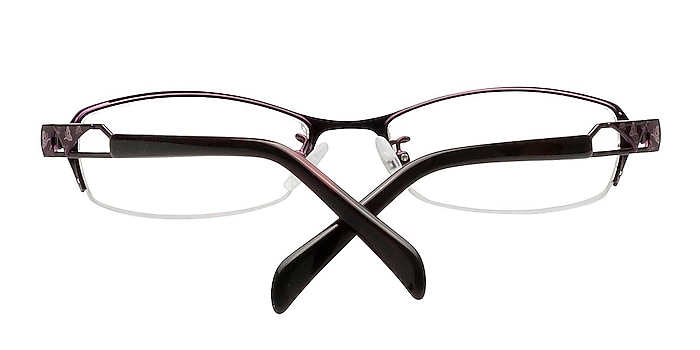 Purple Abelard -  Metal Eyeglasses