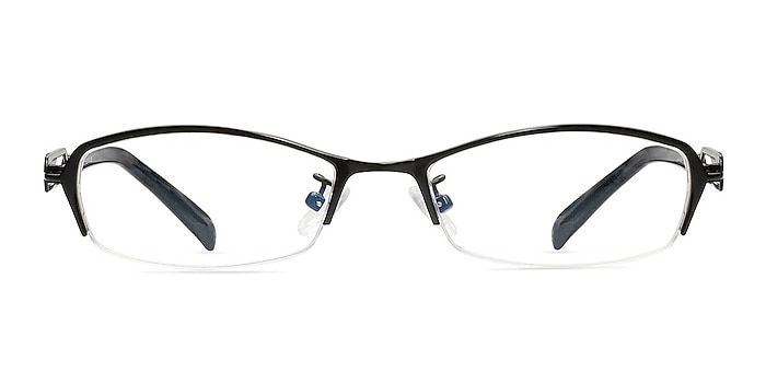 Abelard Black Metal Eyeglass Frames from EyeBuyDirect