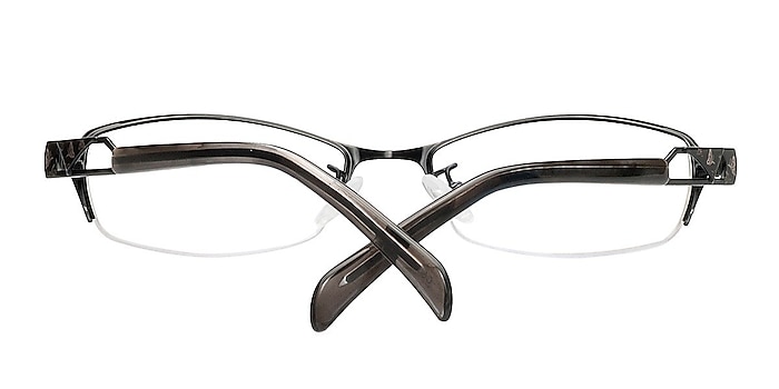 Black Abelard -  Metal Eyeglasses