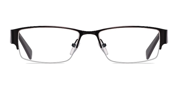 Glow Black Metal Eyeglass Frames from EyeBuyDirect