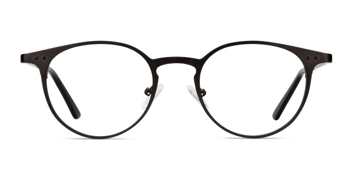 Thin Line Coffee Metal Eyeglass Frames from EyeBuyDirect