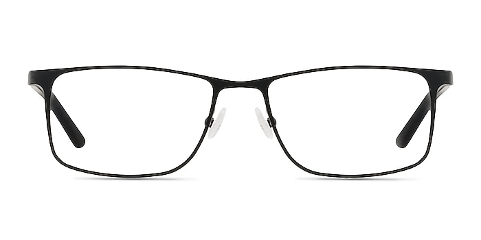 Clinton  Black  Métal Montures de lunettes de vue d'EyeBuyDirect