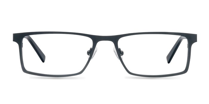 Cristian Black Metal Eyeglass Frames from EyeBuyDirect