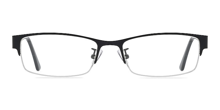 Curtis  Black  Metal Eyeglass Frames from EyeBuyDirect