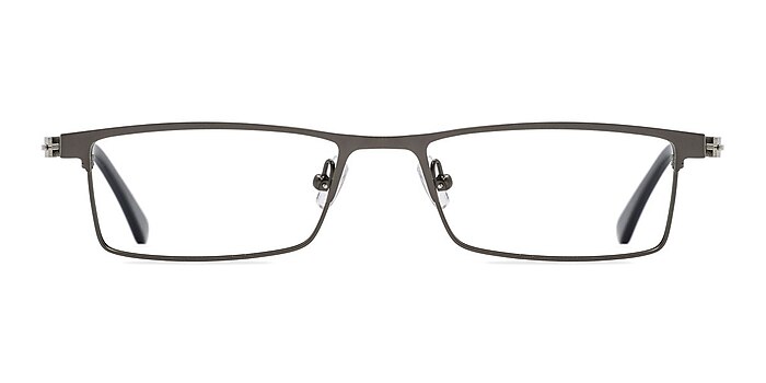 Cassius  Gunmetal  Metal Eyeglass Frames from EyeBuyDirect
