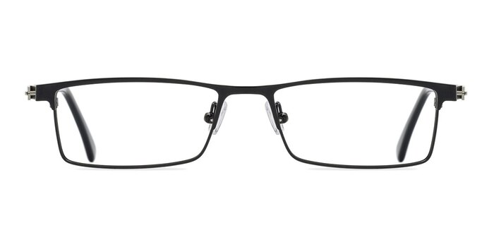 Cassius  Black  Métal Montures de lunettes de vue d'EyeBuyDirect
