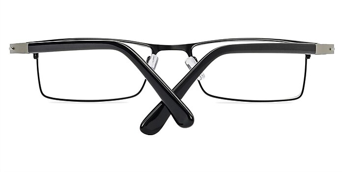  Black  Cassius -  Classic Metal Eyeglasses
