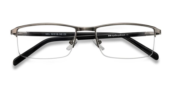 Mel prescription eyeglasses ( Gunmetal )