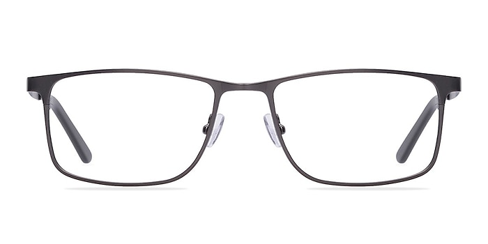 Clinton Gunmetal Métal Montures de lunettes de vue d'EyeBuyDirect
