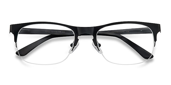 Black Farley -  Metal Eyeglasses