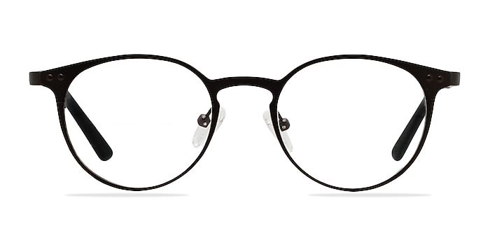 Little Thin Line Coffee Metal Eyeglass Frames from EyeBuyDirect