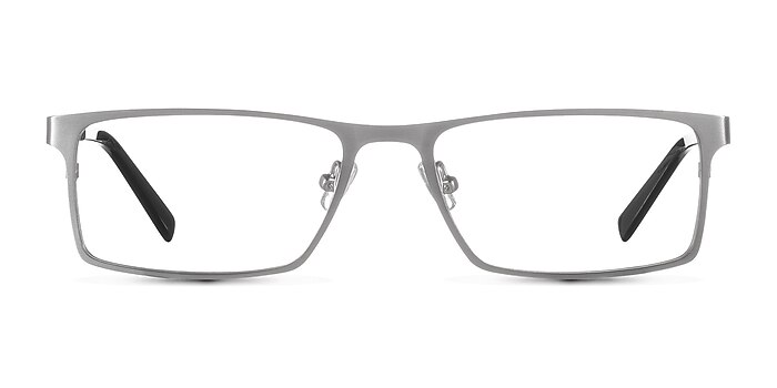 Cristian  Silver  Metal Eyeglass Frames from EyeBuyDirect