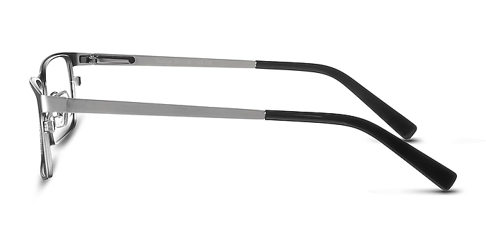 Cristian  Silver  Metal Eyeglass Frames from EyeBuyDirect