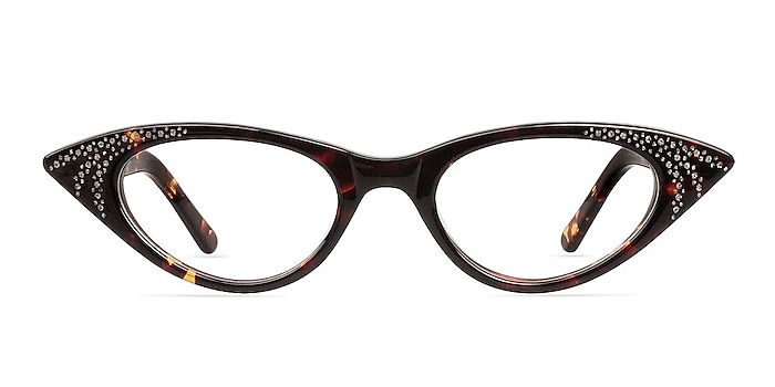 Rock! Deborah Tortoise Acetate Eyeglass Frames from EyeBuyDirect