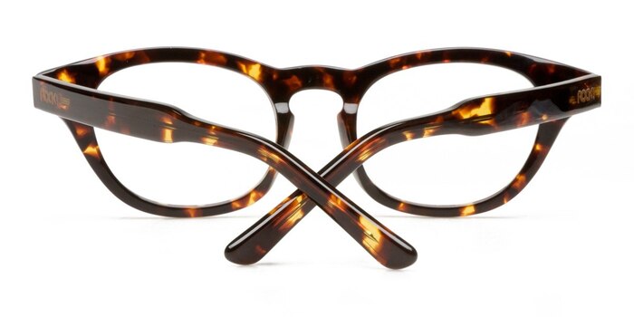 Tortoise ROCK! Clark -  Geek Acetate Eyeglasses
